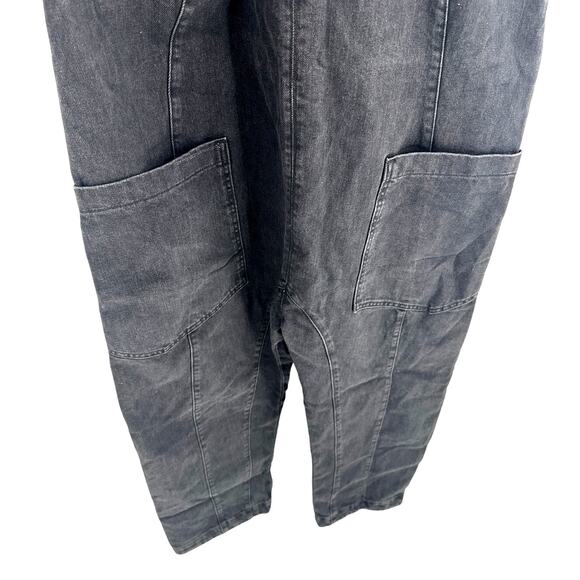 Free People Black We The Free High Roller Jumpsuit Size L - Picture 6 of 15